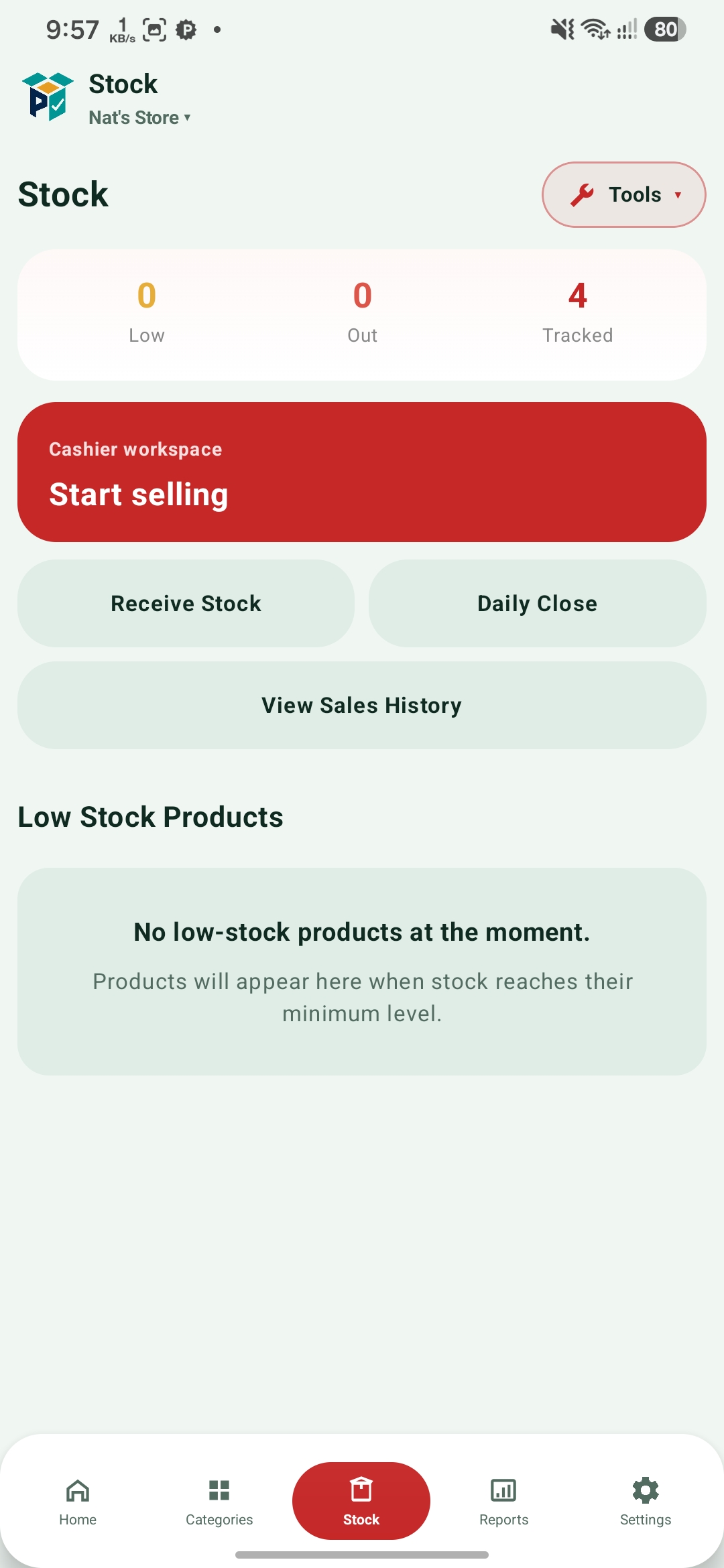 PETSUMA Stock & Sales — Move from stock to sale